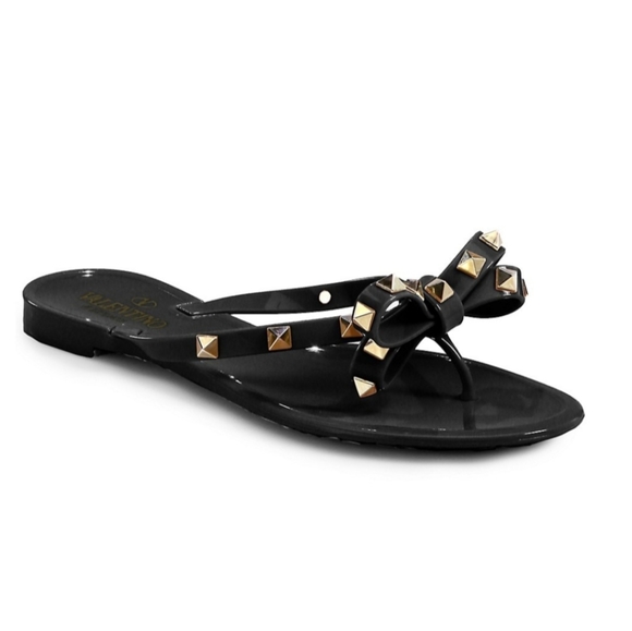 Valentino Garavani Shoes - Valentino Garavani Rockstud Rubber PVC Sandals